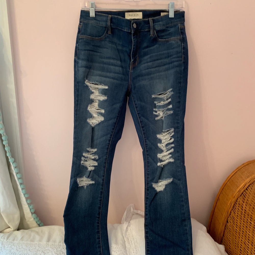 Pacsun ripped skinny jeans